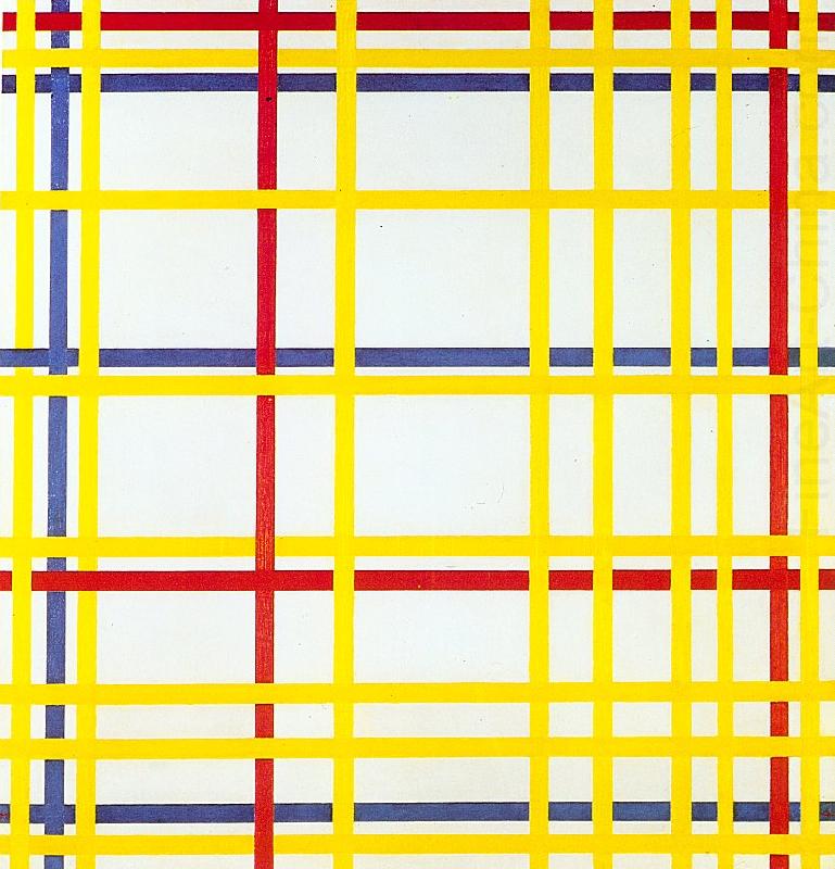 New York City I, Piet Mondrian